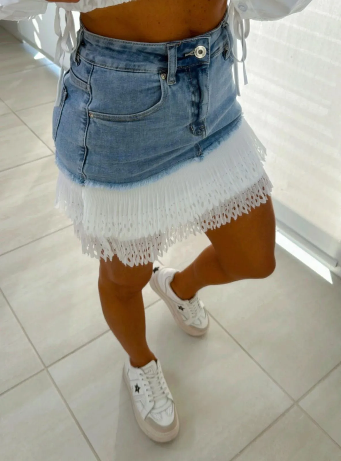 3109 Whimsy layered skirt