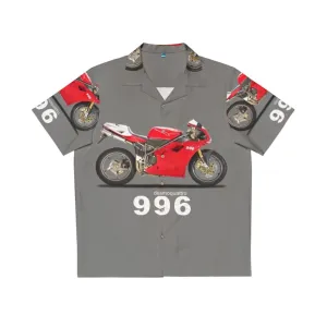 996SPS Hawaiian Shirt for Motorcycle Sports Enthusiasts