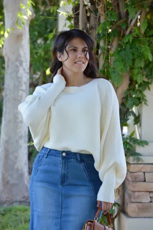 Aspen Ivory Chunky Sweater