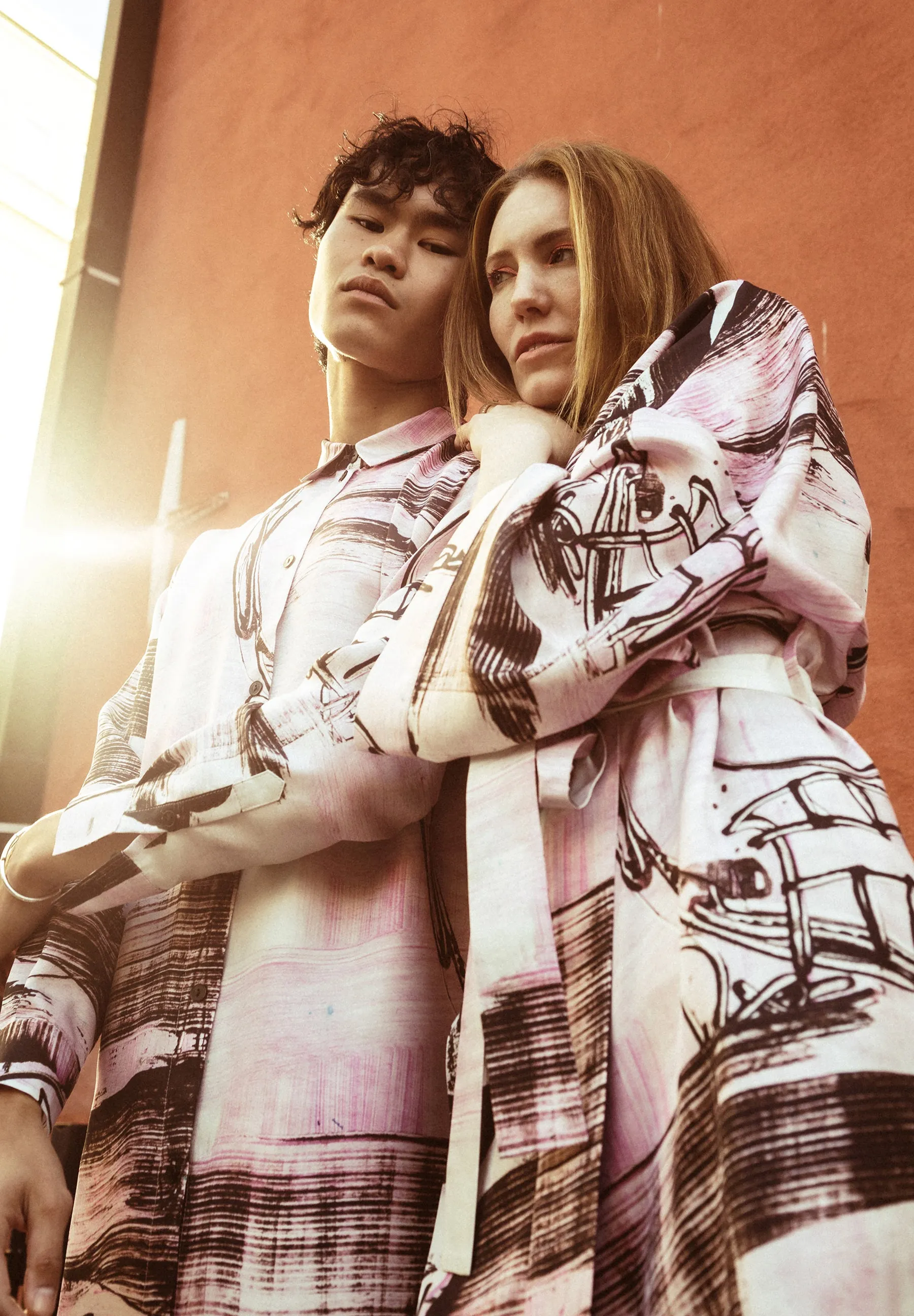 ASTORIA KIMONO WRAP JACKET - Art on fashion
