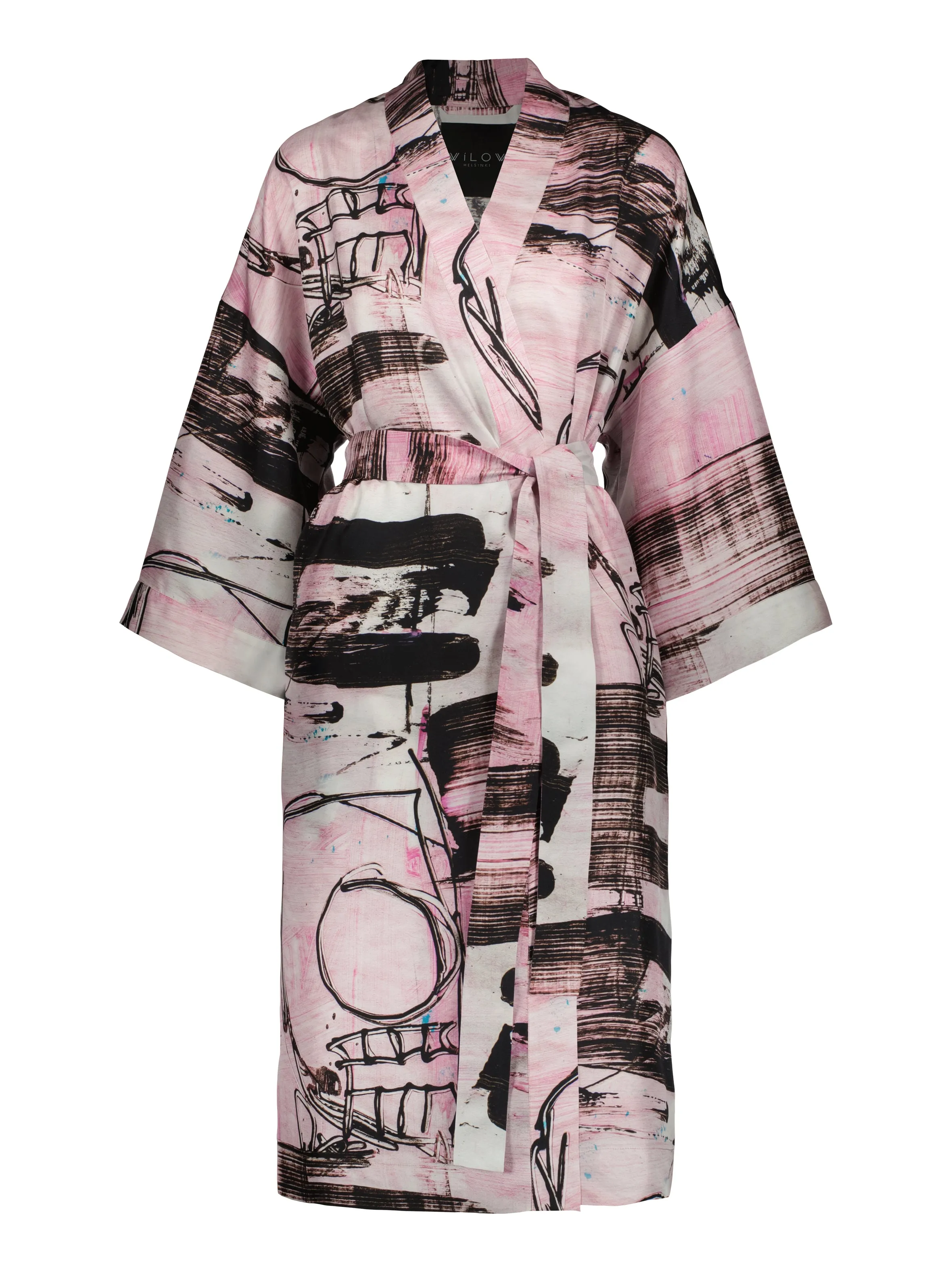 ASTORIA KIMONO WRAP JACKET - Art on fashion