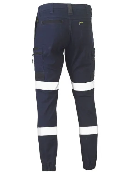 BISLEY FLEX & MOVE™ Taped Stretch Cargo Cuffed Pants (BPC6334T)
