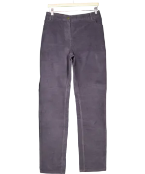 Boden Grey Corduroy Slim Trouser Long UK 22
