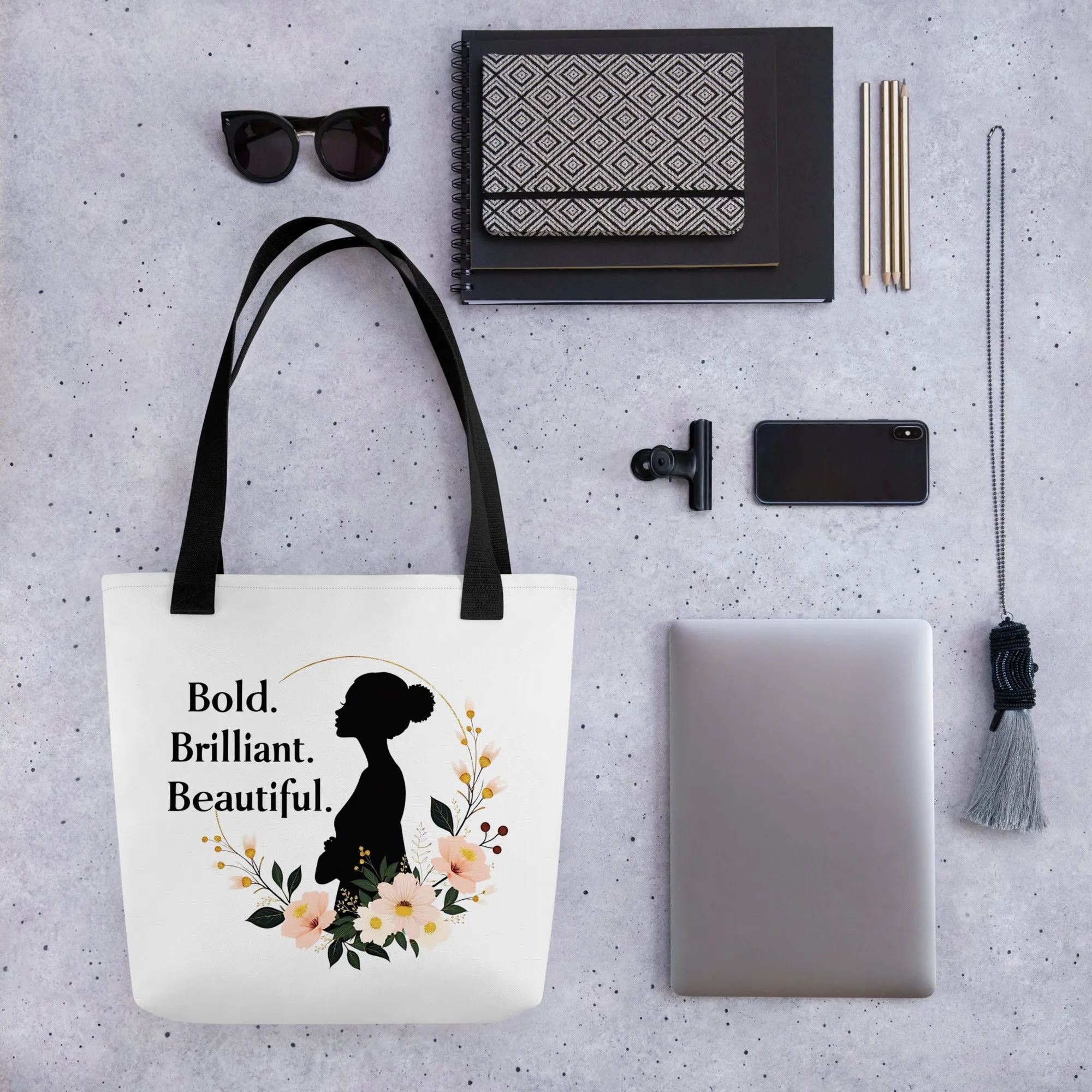 Bold. Brilliant. Beautiful. Tote Bag