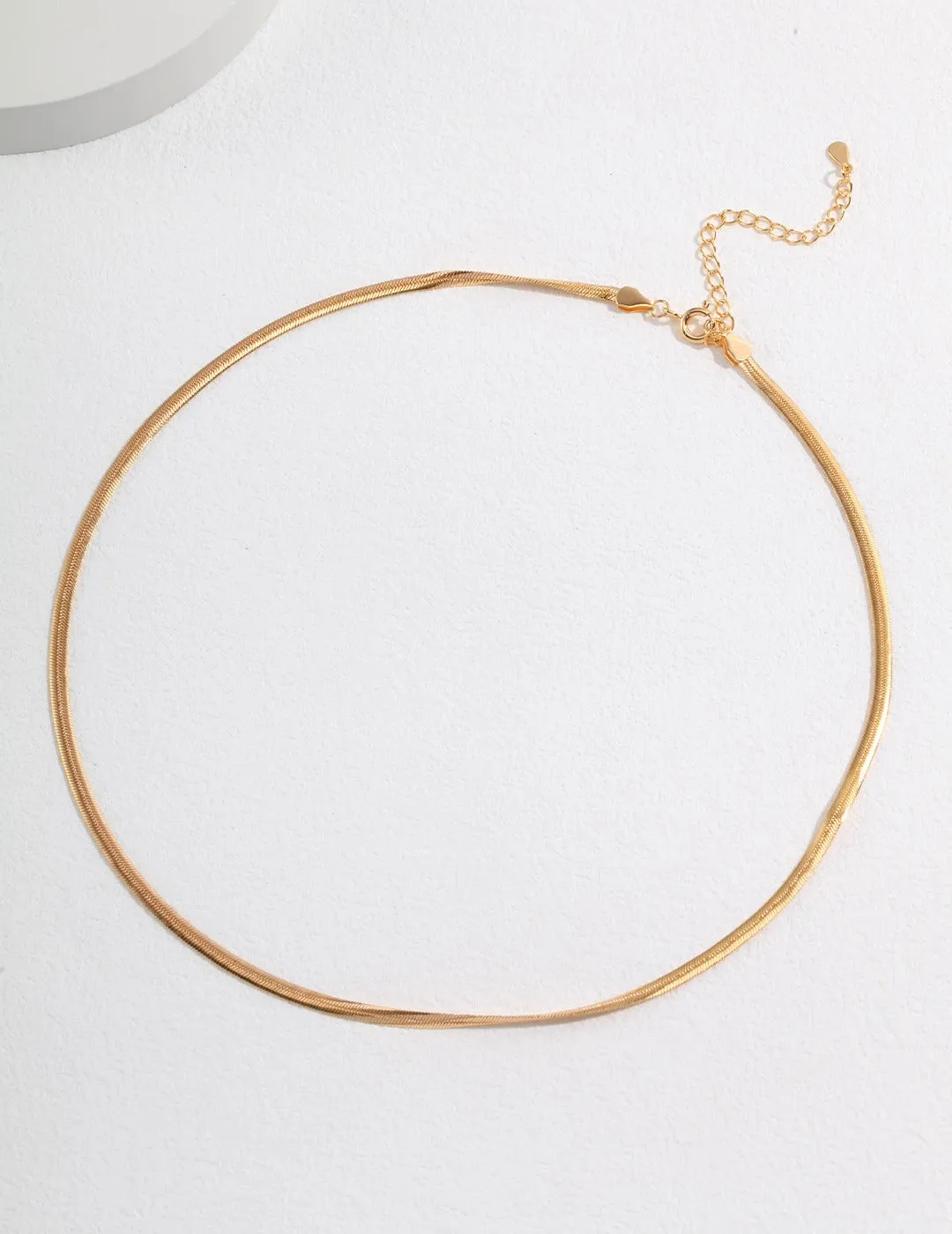 Bold Gold Strand Necklace