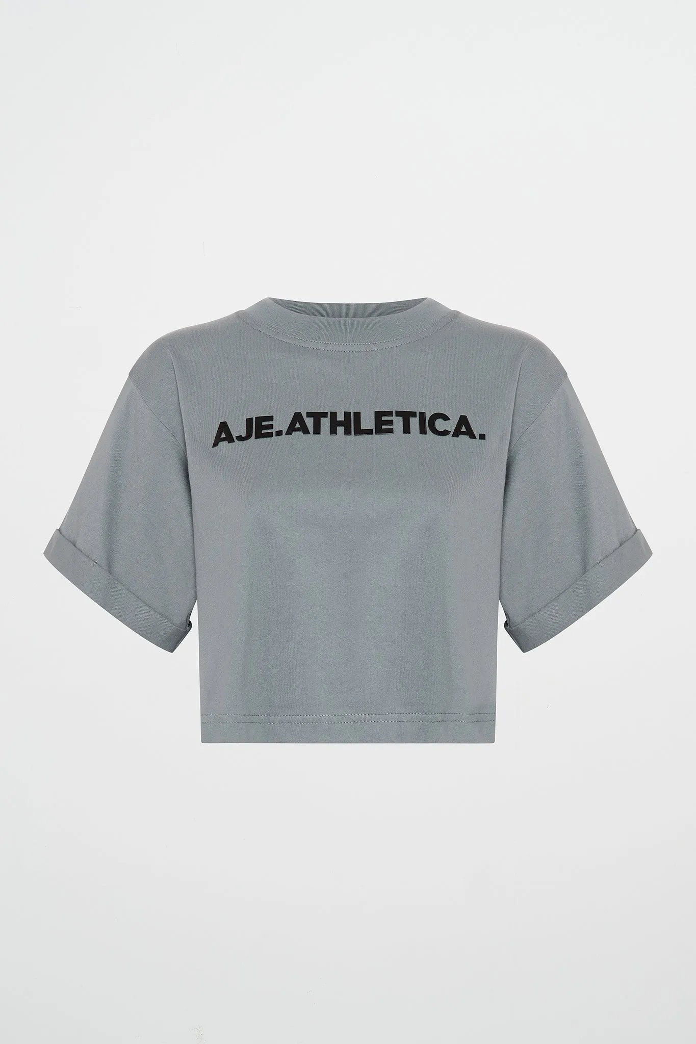Bold Logo Cropped Tee 105