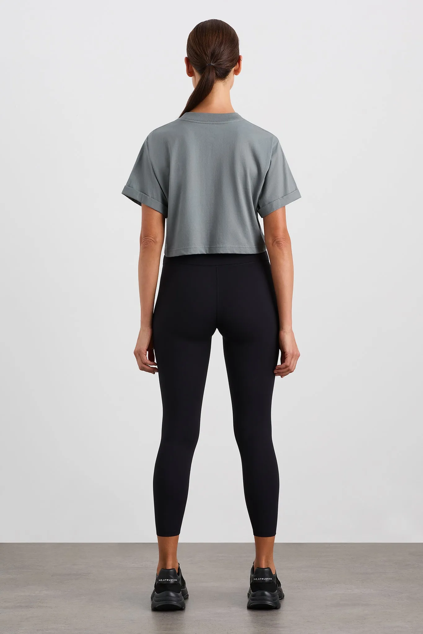 Bold Logo Cropped Tee 105