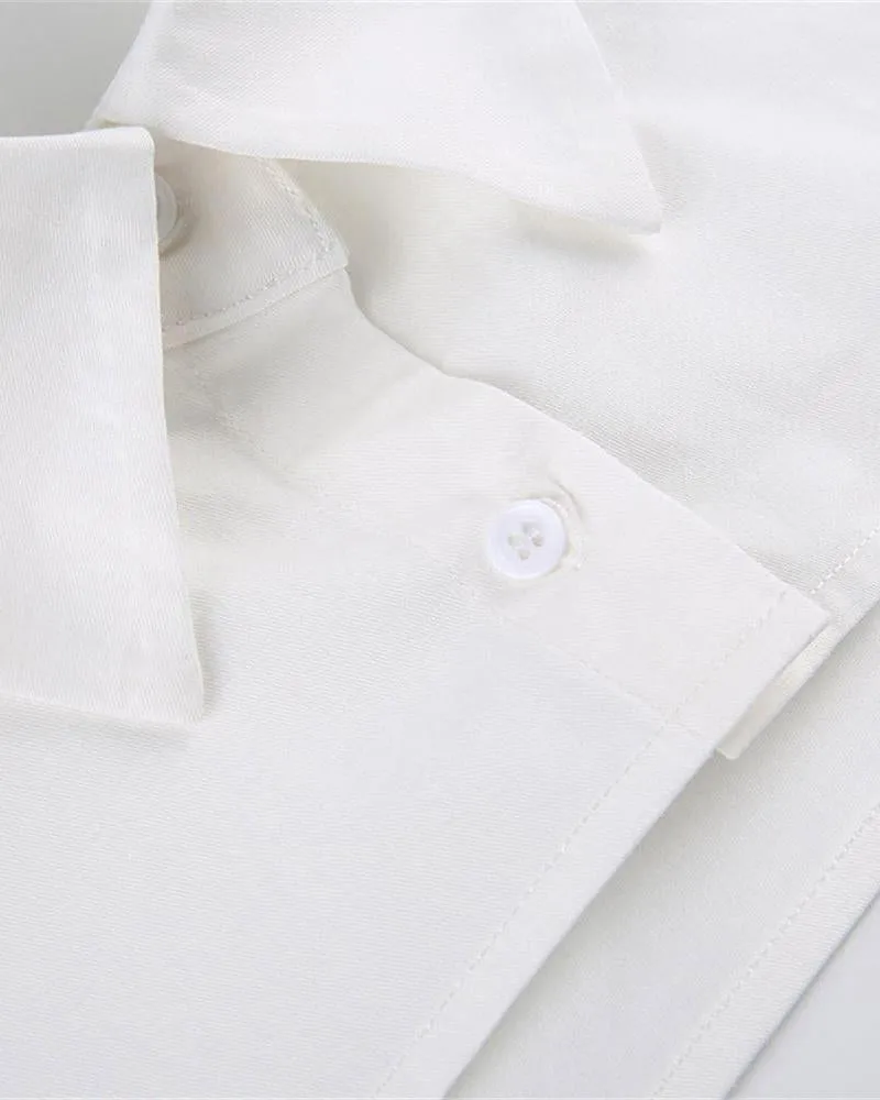 Chloe Blouse Cropped Top