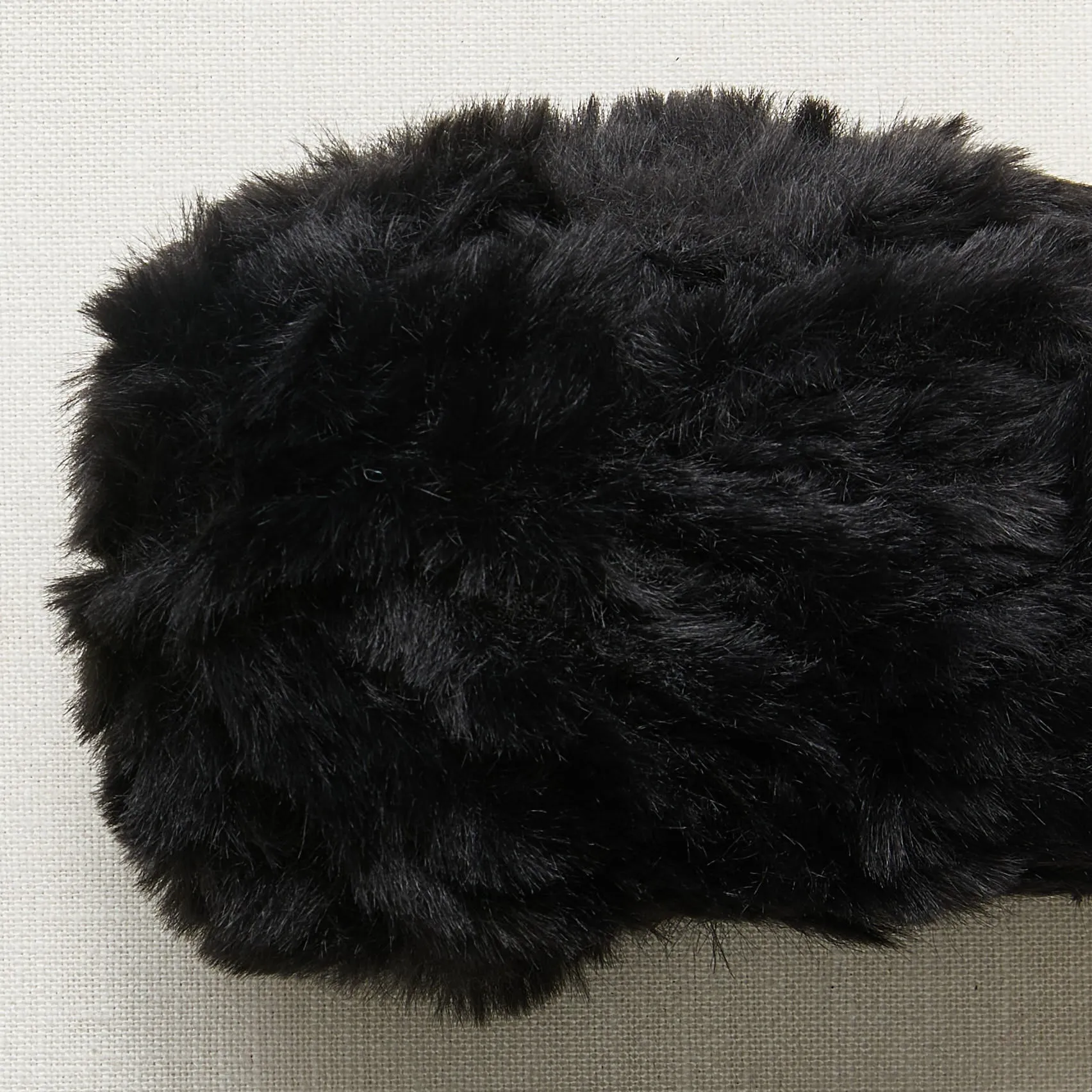 Color-Blocked Faux Fur Scarf Using Sirdar Alpine