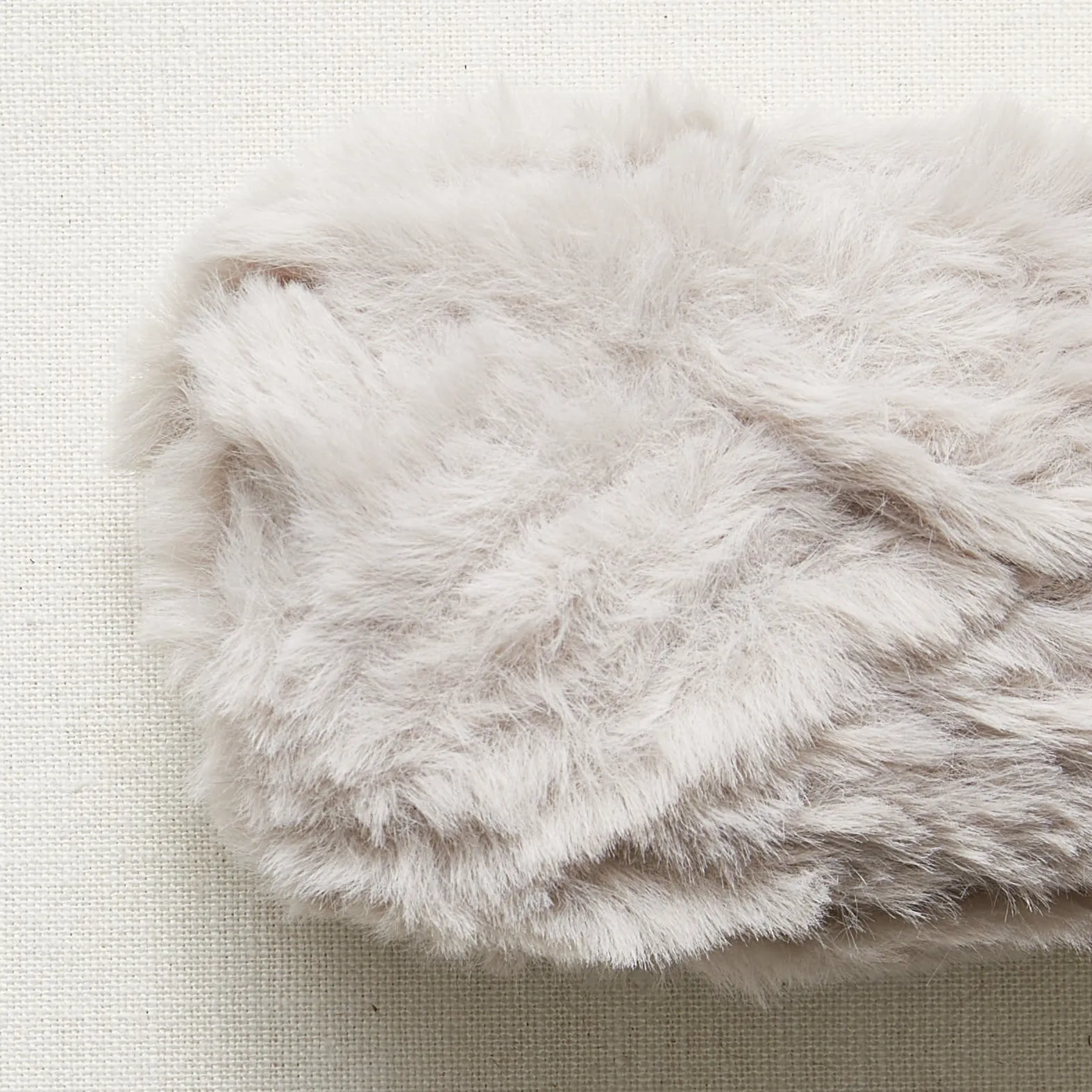 Color-Blocked Faux Fur Scarf Using Sirdar Alpine