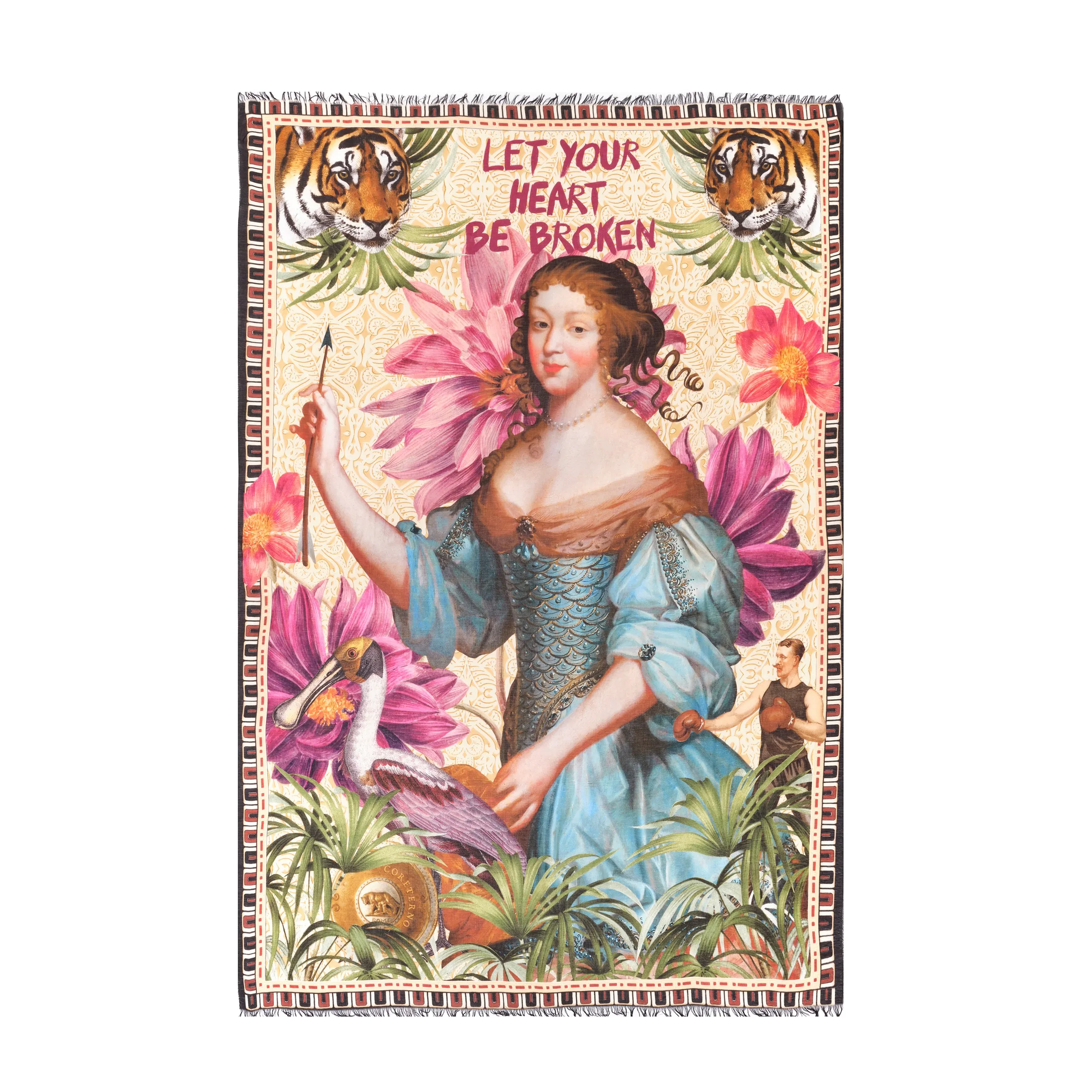 Coreterno " Heartbreak" - Maxi scarf