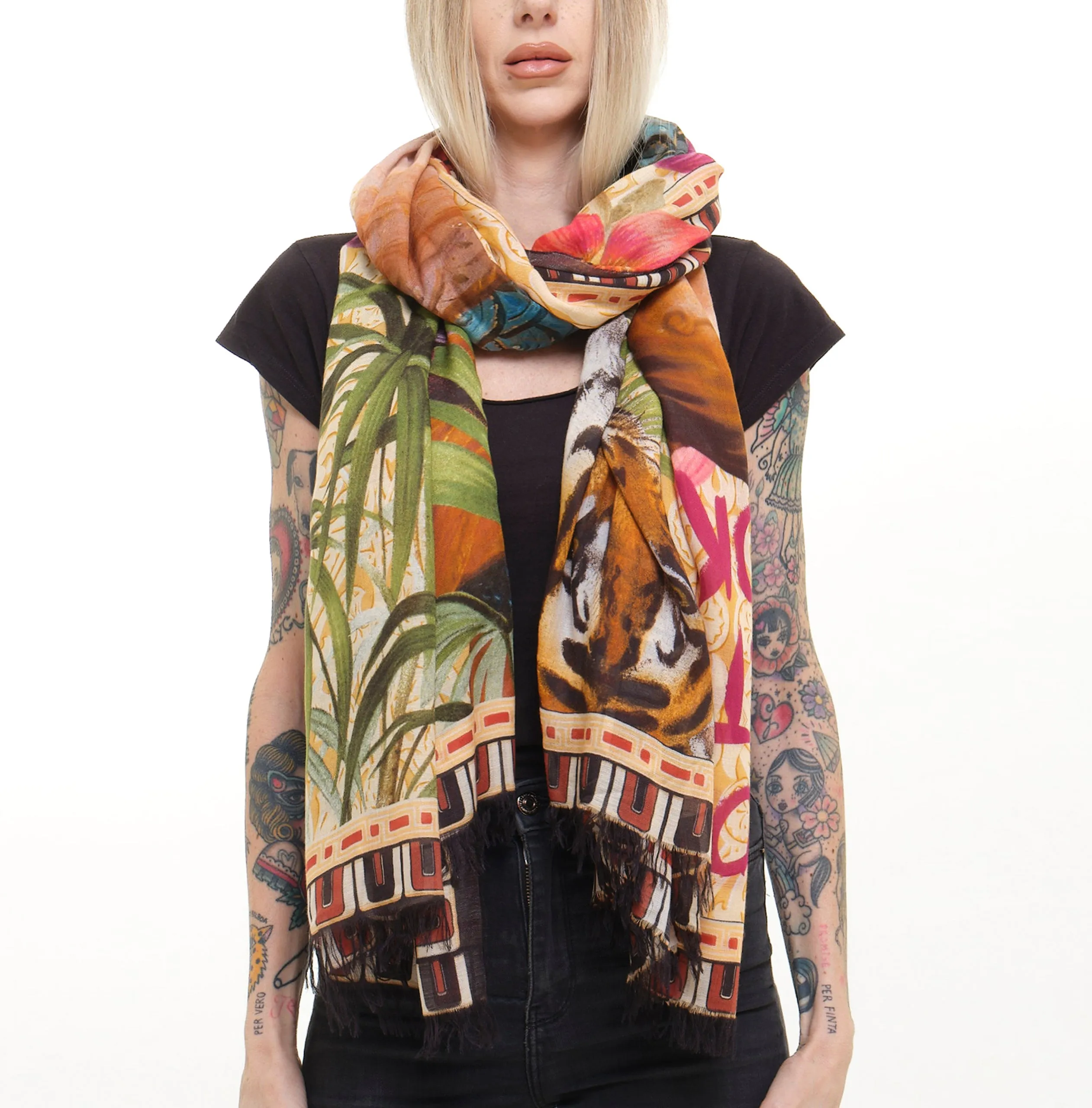 Coreterno " Heartbreak" - Maxi scarf
