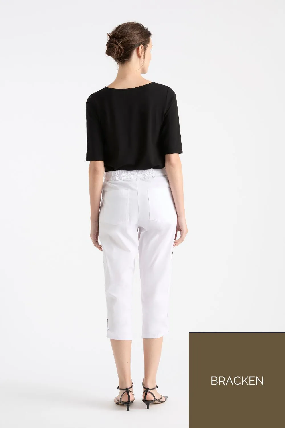 Cropped Zip Cargo | Bracken