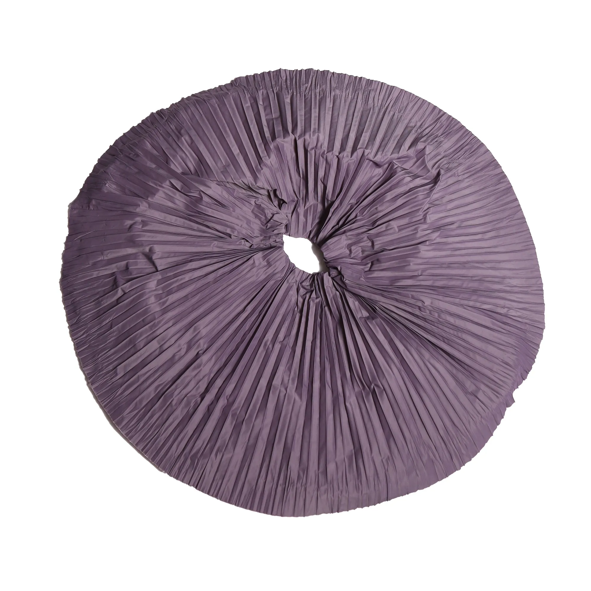 CRUSH PLEATED TWIRL SKIRT