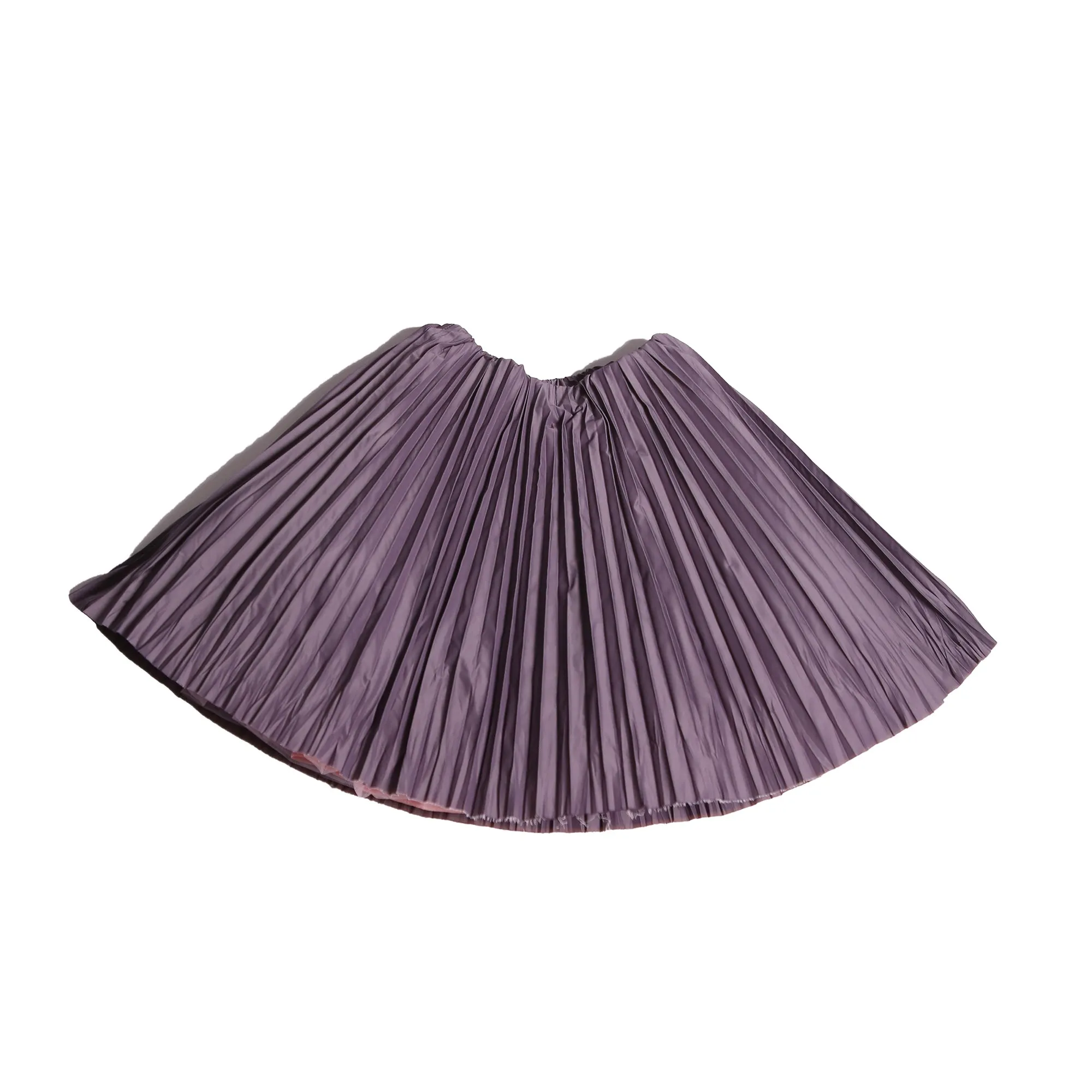 CRUSH PLEATED TWIRL SKIRT