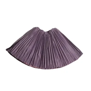 CRUSH PLEATED TWIRL SKIRT