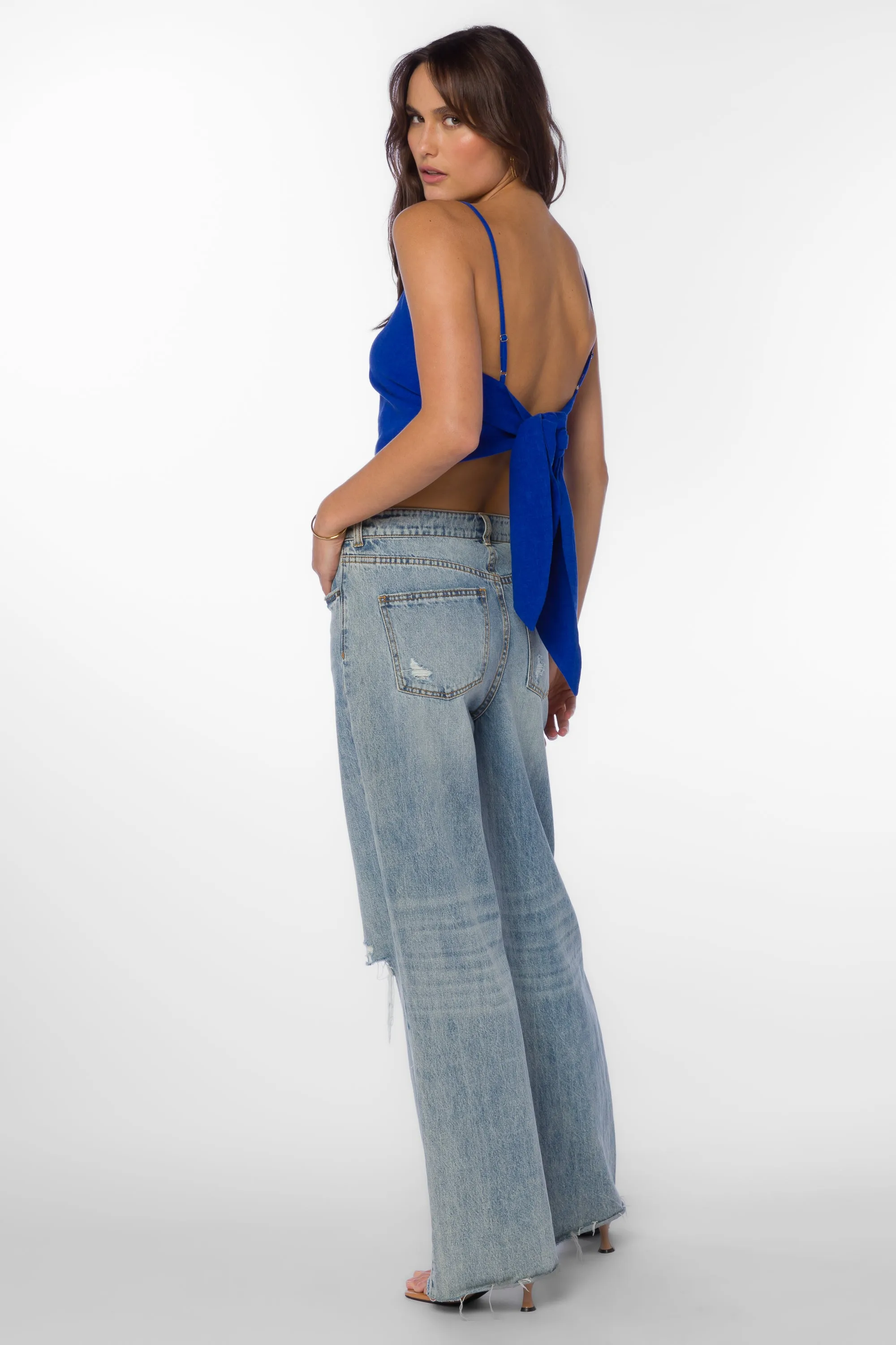 Dani Dazzling Blue Top