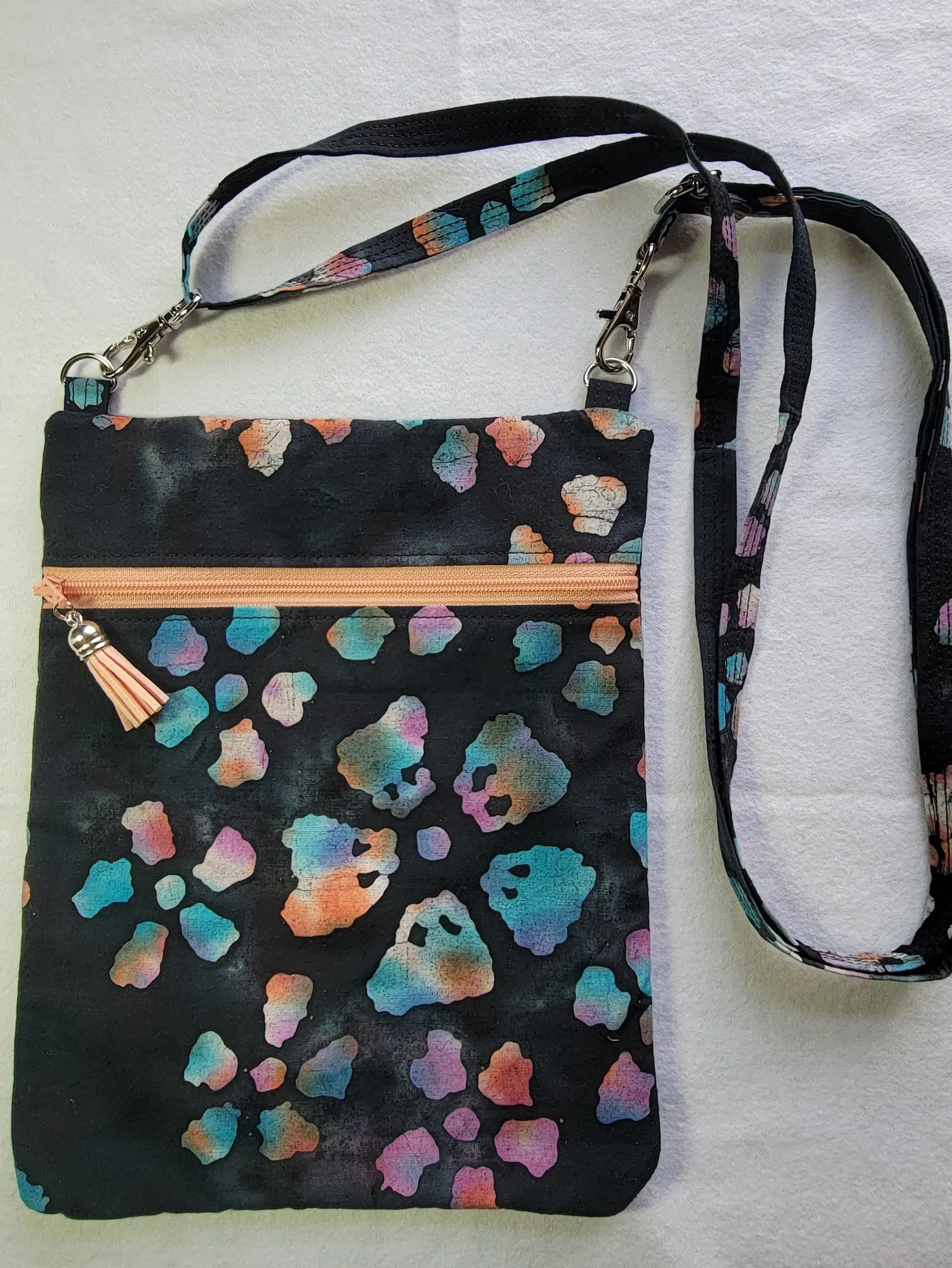 Dark Blue and Flower Batik