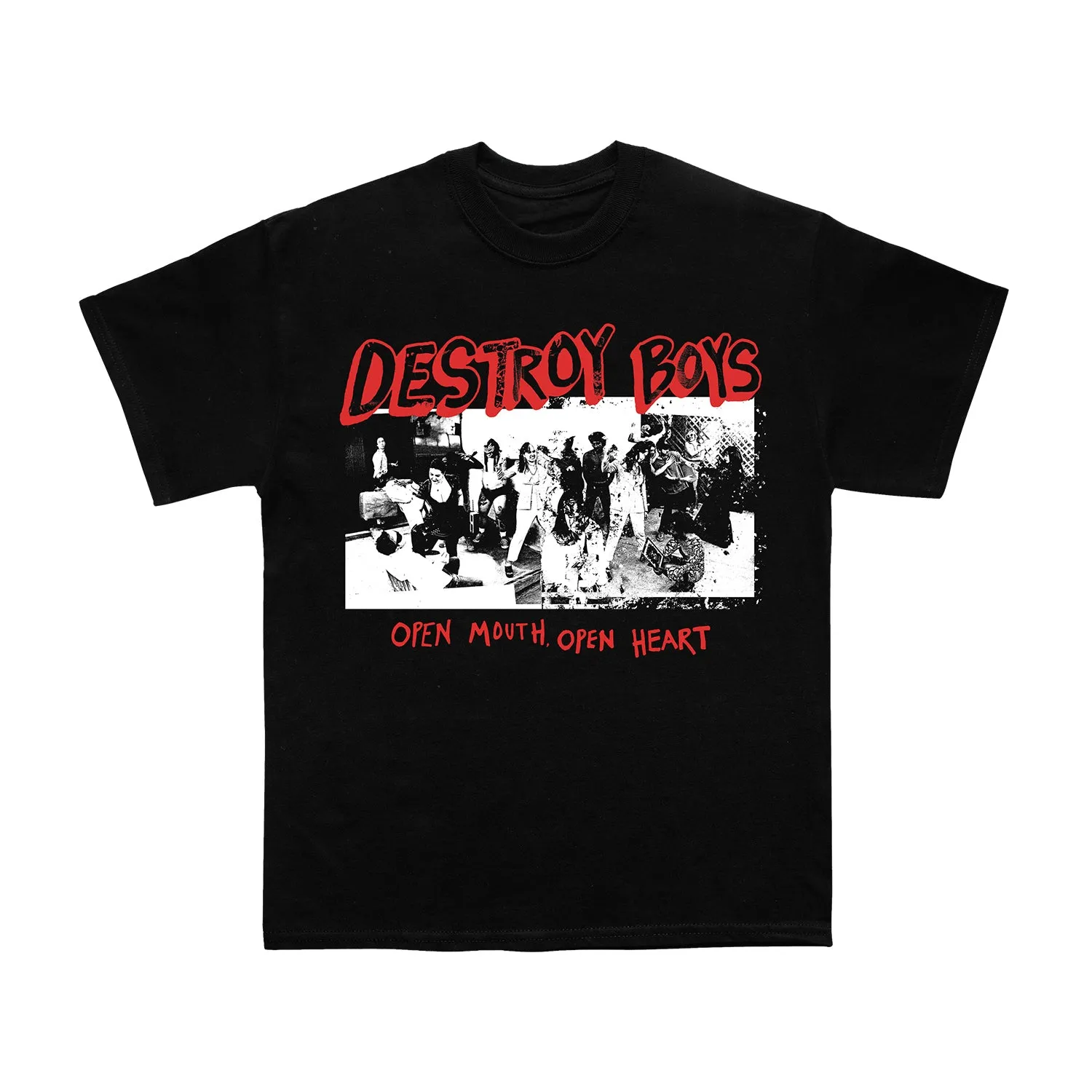 Destroy Boys 'Open Mouth, Open Heart' Black