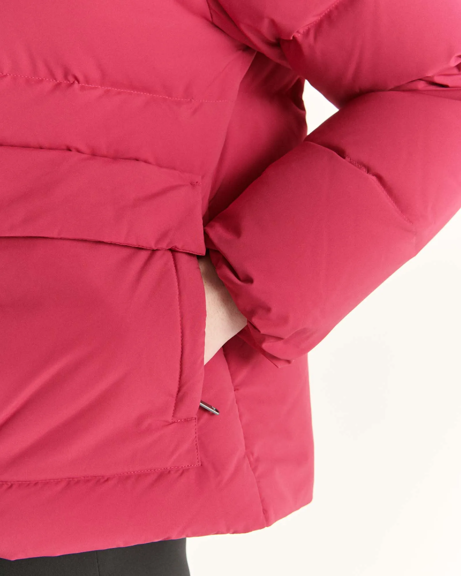 Doudoune Grand Froid Rose cerise Shenzen