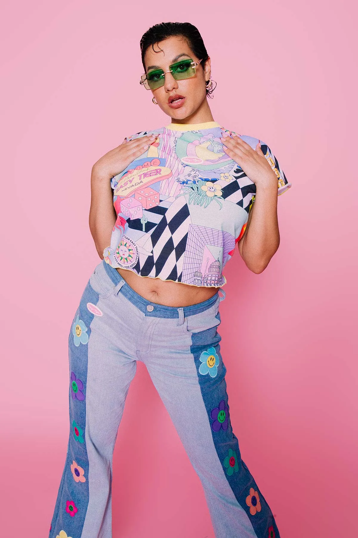 Dreamworld Cropped Tee