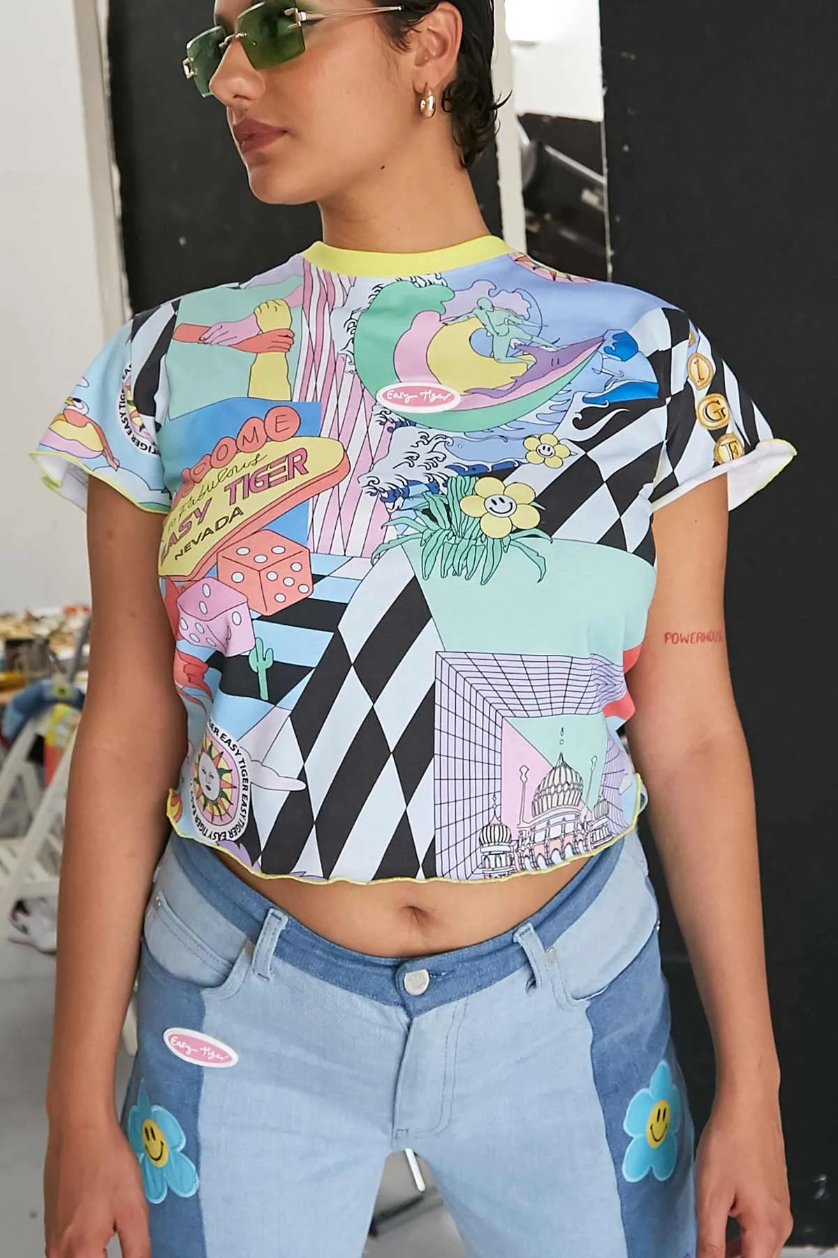 Dreamworld Cropped Tee
