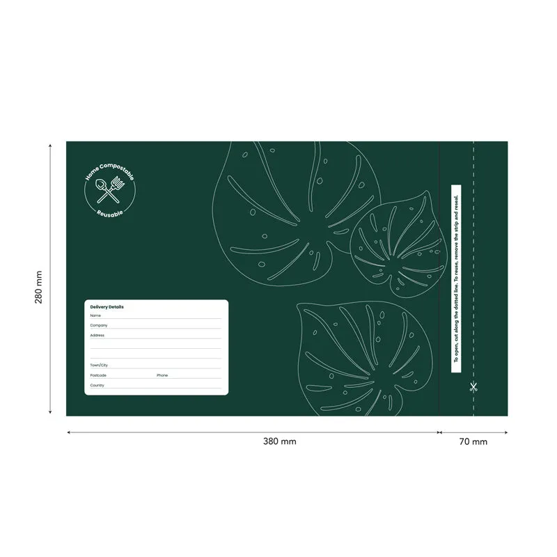 Ecopack Foolscap Compostable Courier Bags (1 Pack/25 Bags)