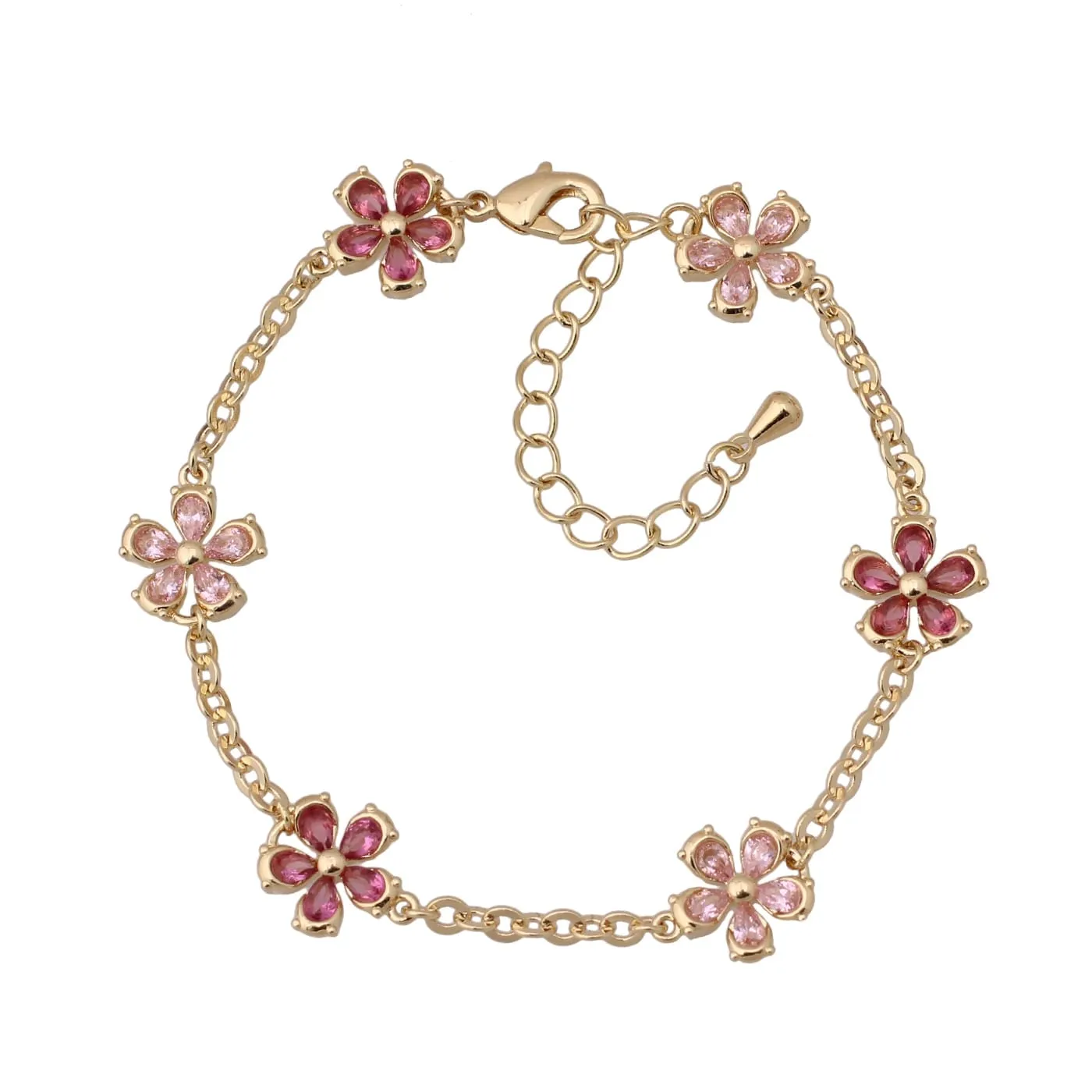 Flower Chain Bracelet