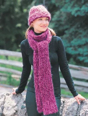 Free Divine Hat & Scarf Knit Pattern