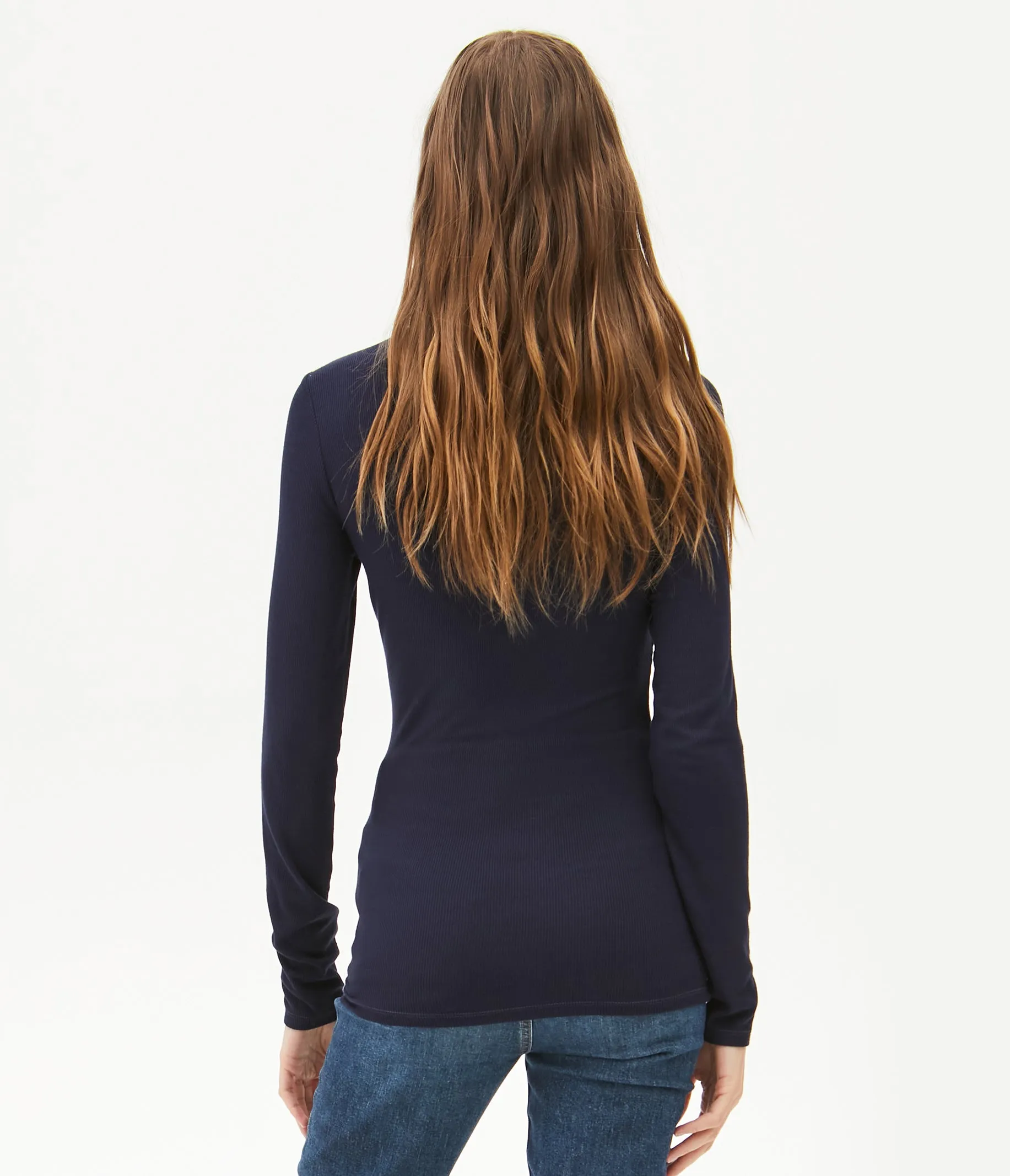 Gail Ribbed Turtleneck