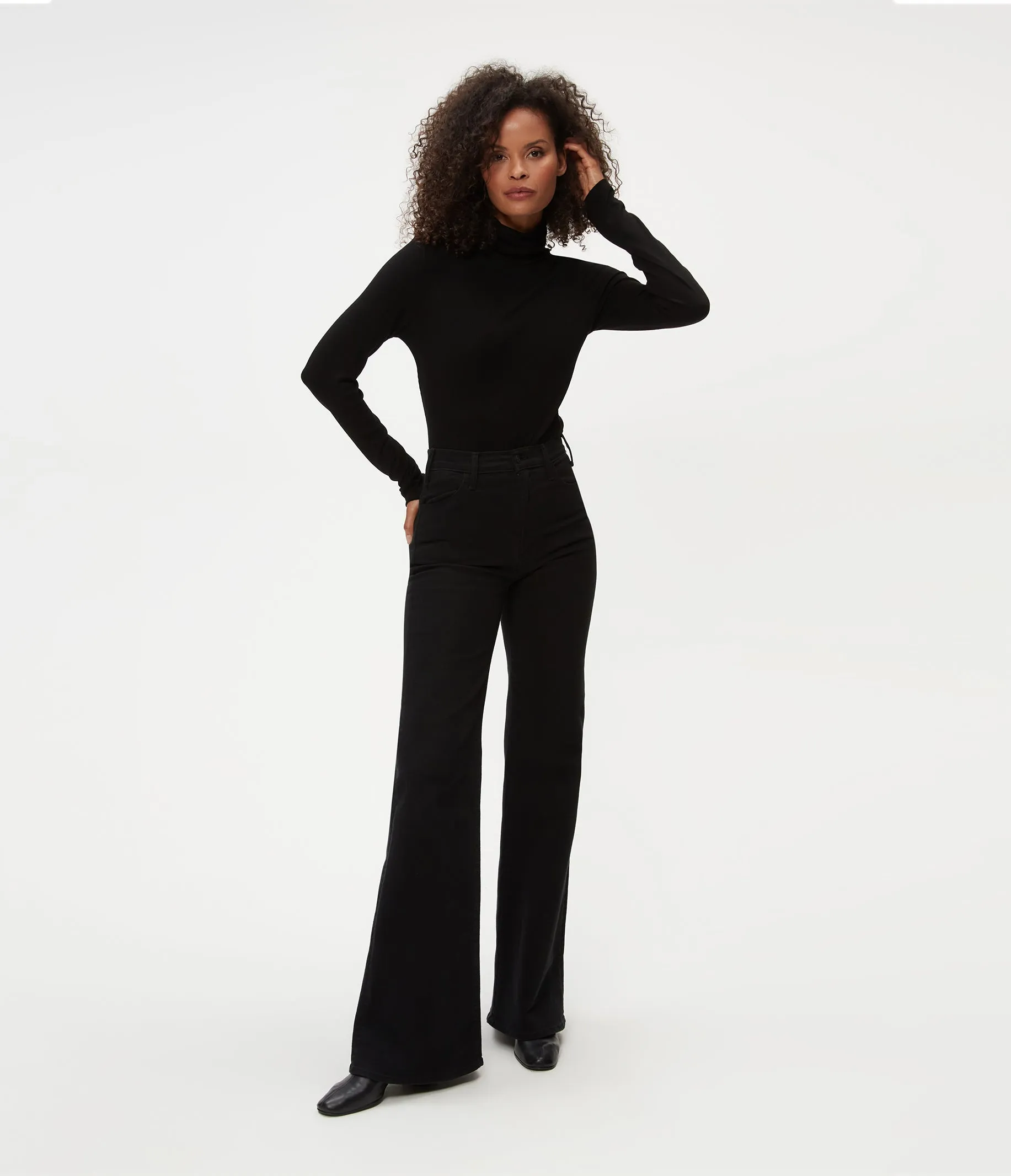 Gail Ribbed Turtleneck