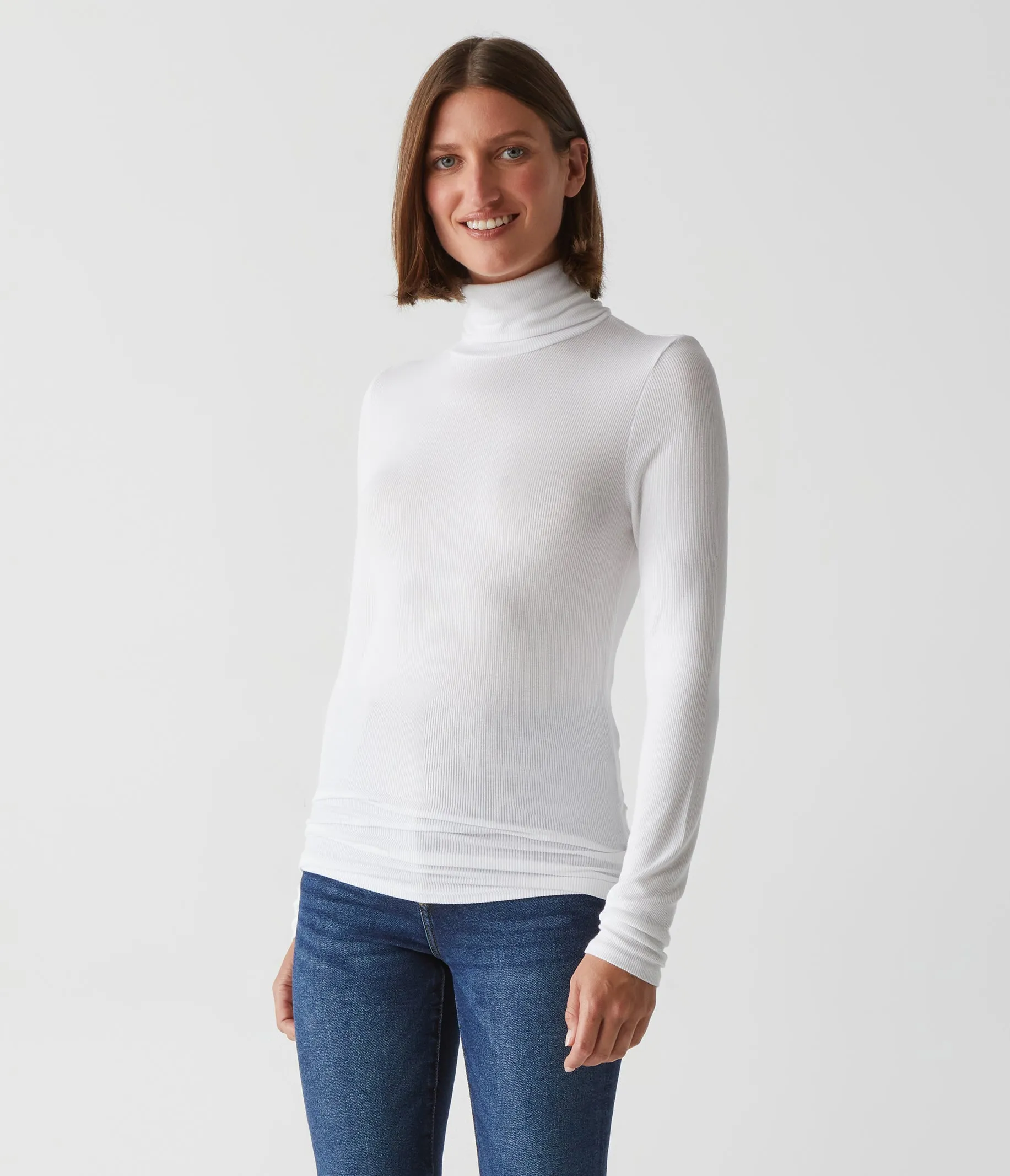 Gail Ribbed Turtleneck