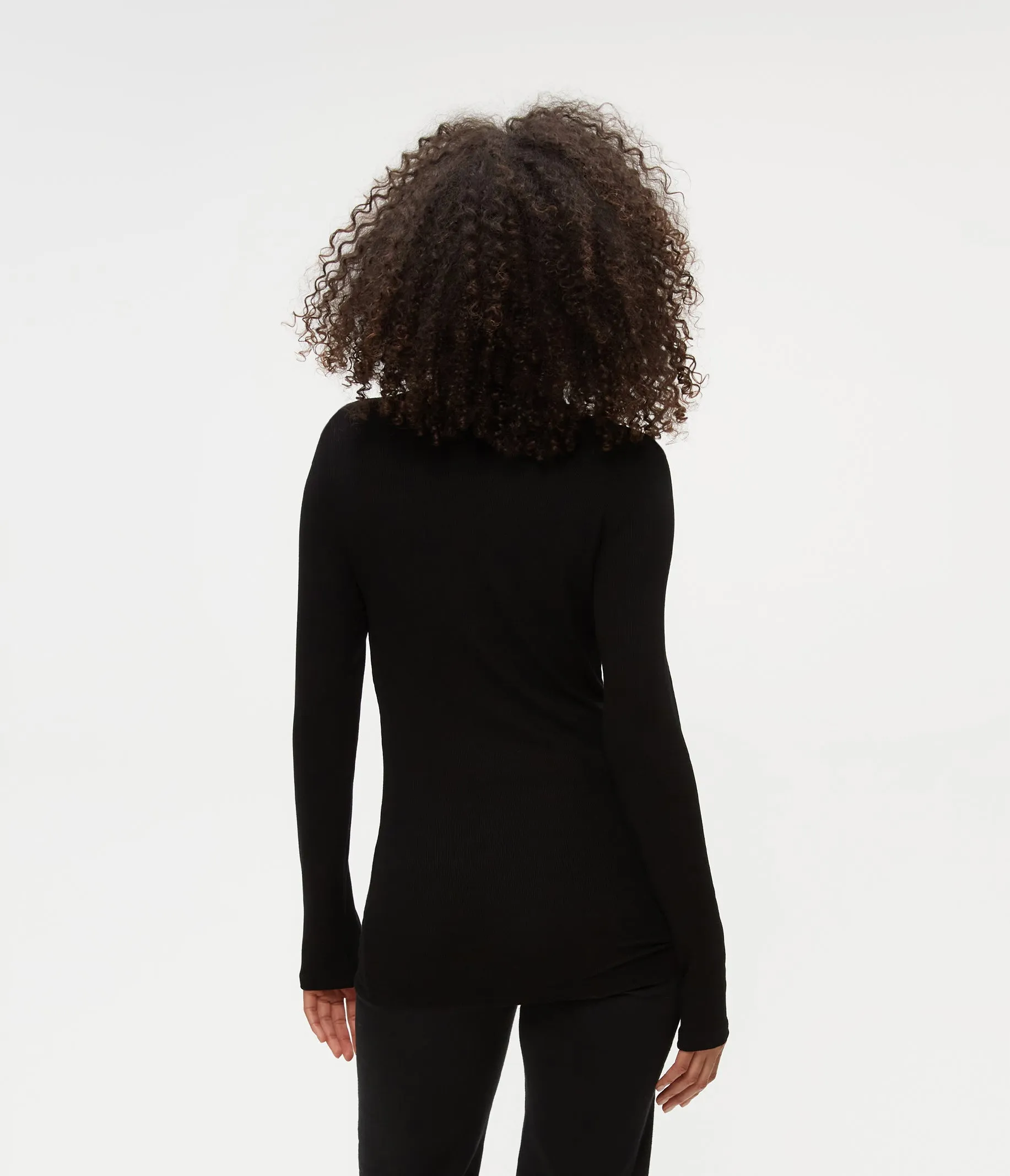 Gail Ribbed Turtleneck