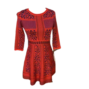 GB GIRLS SWEATER DRESS - ANIMAL PRINT (SZ XL)