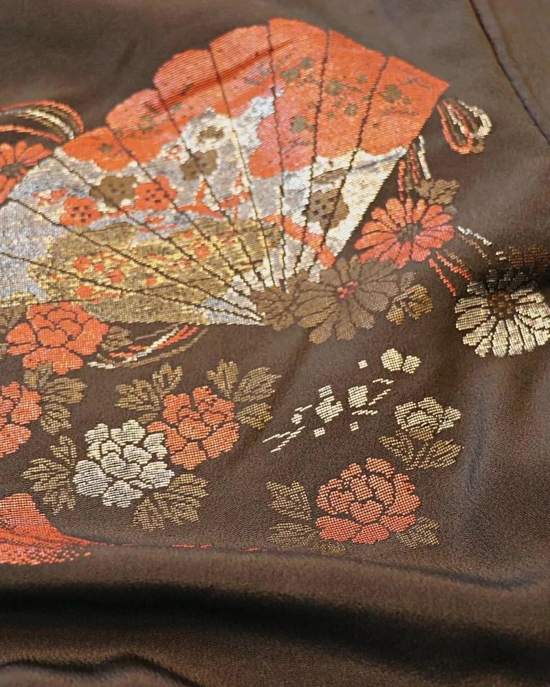 Guardian Threads Black Haori Kimono Jacket