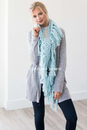 Had Me Smitten Oversized Knit Scarf
