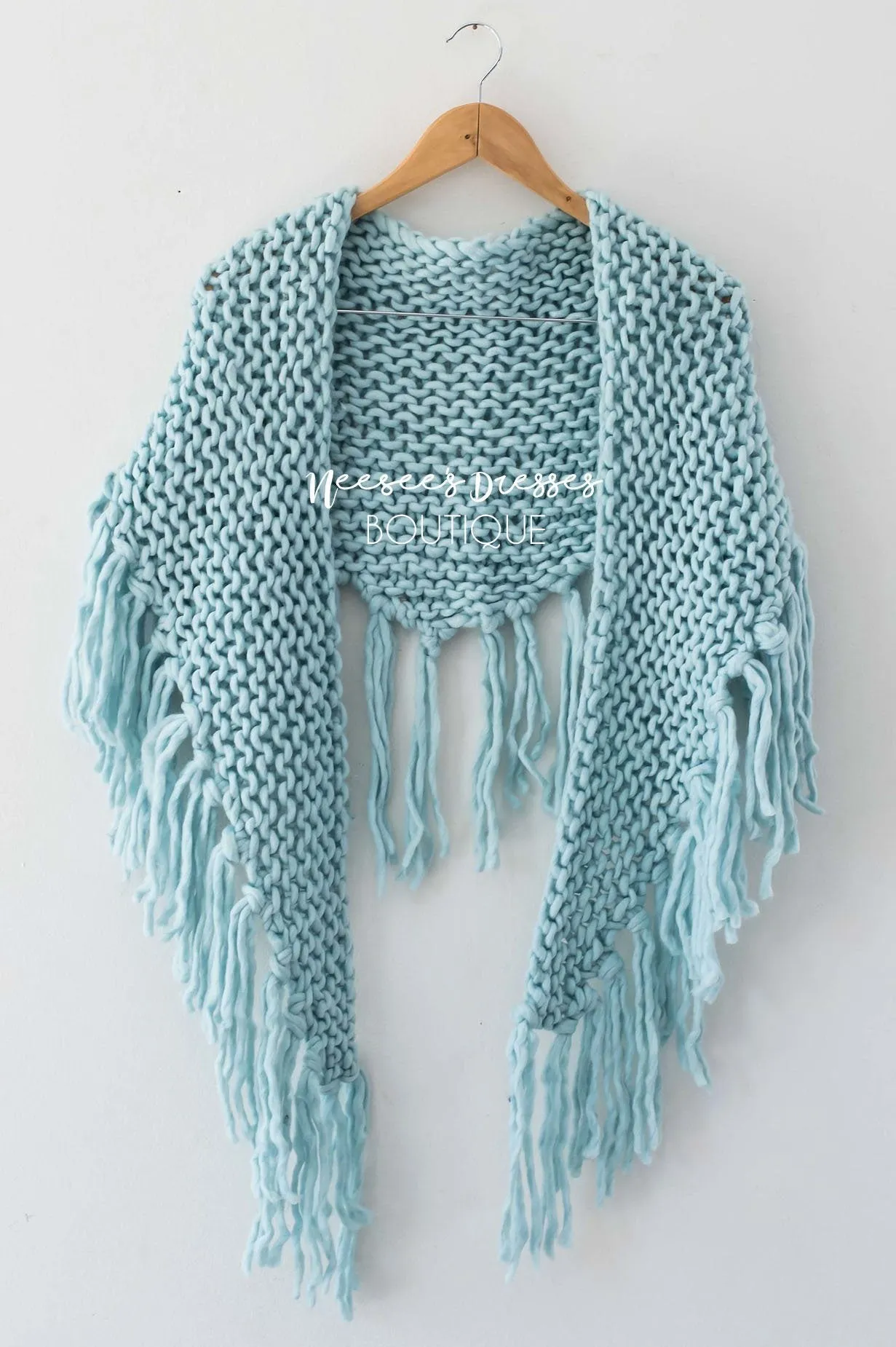 Had Me Smitten Oversized Knit Scarf