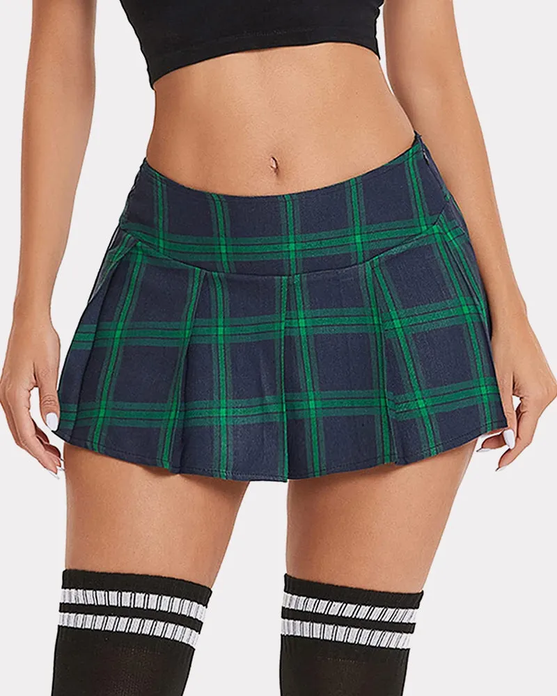 Halloween Mini Pleated Skirts