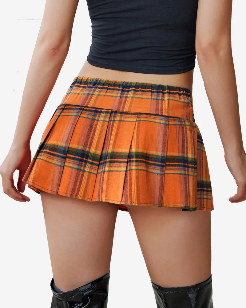 Halloween Mini Pleated Skirts
