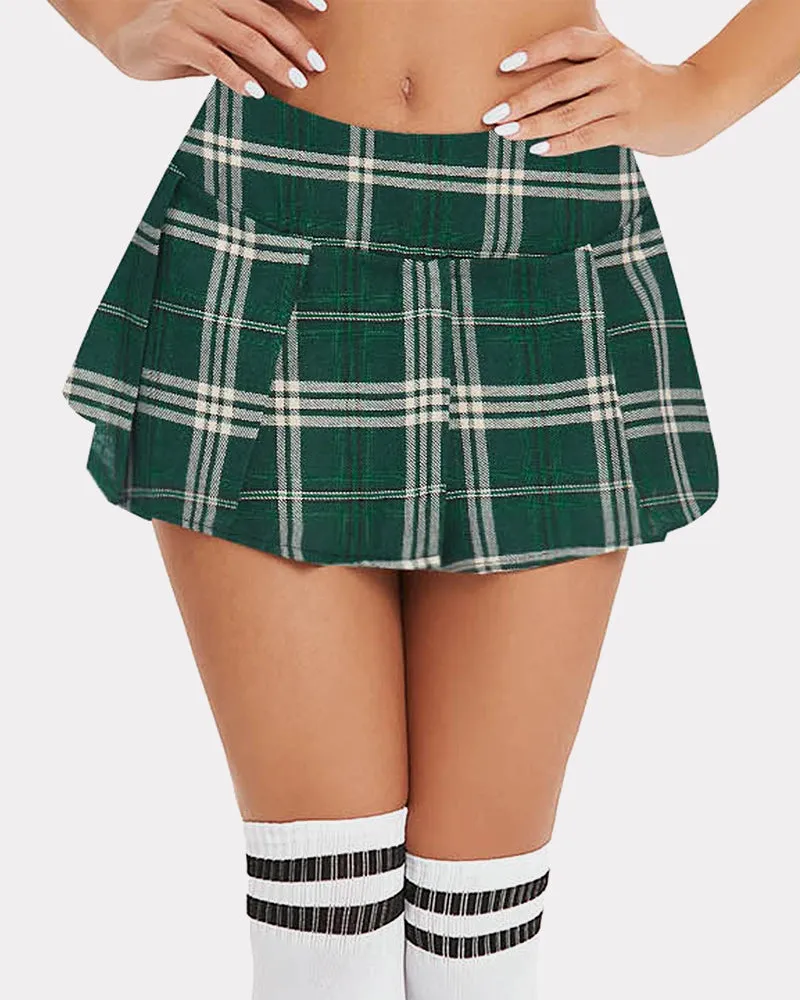 Halloween Mini Pleated Skirts