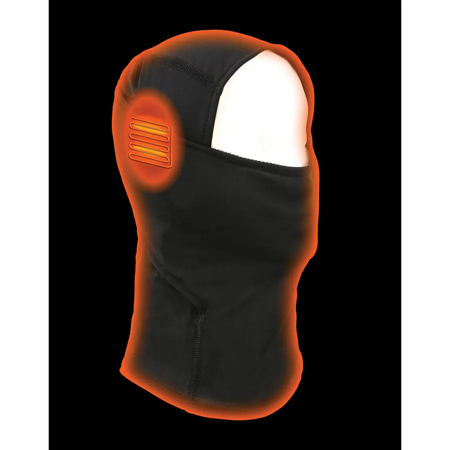 Heated Balaclava Covering Face, Head & Neck