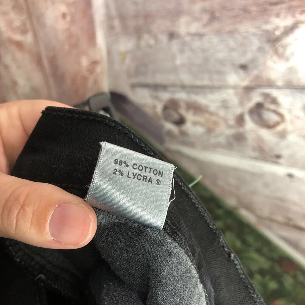 J BRAND BLACK FLARE JEANS SZ 6 TCC