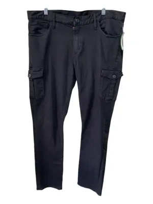Jean Shop Size 31 Black Cotton Cargo Pants