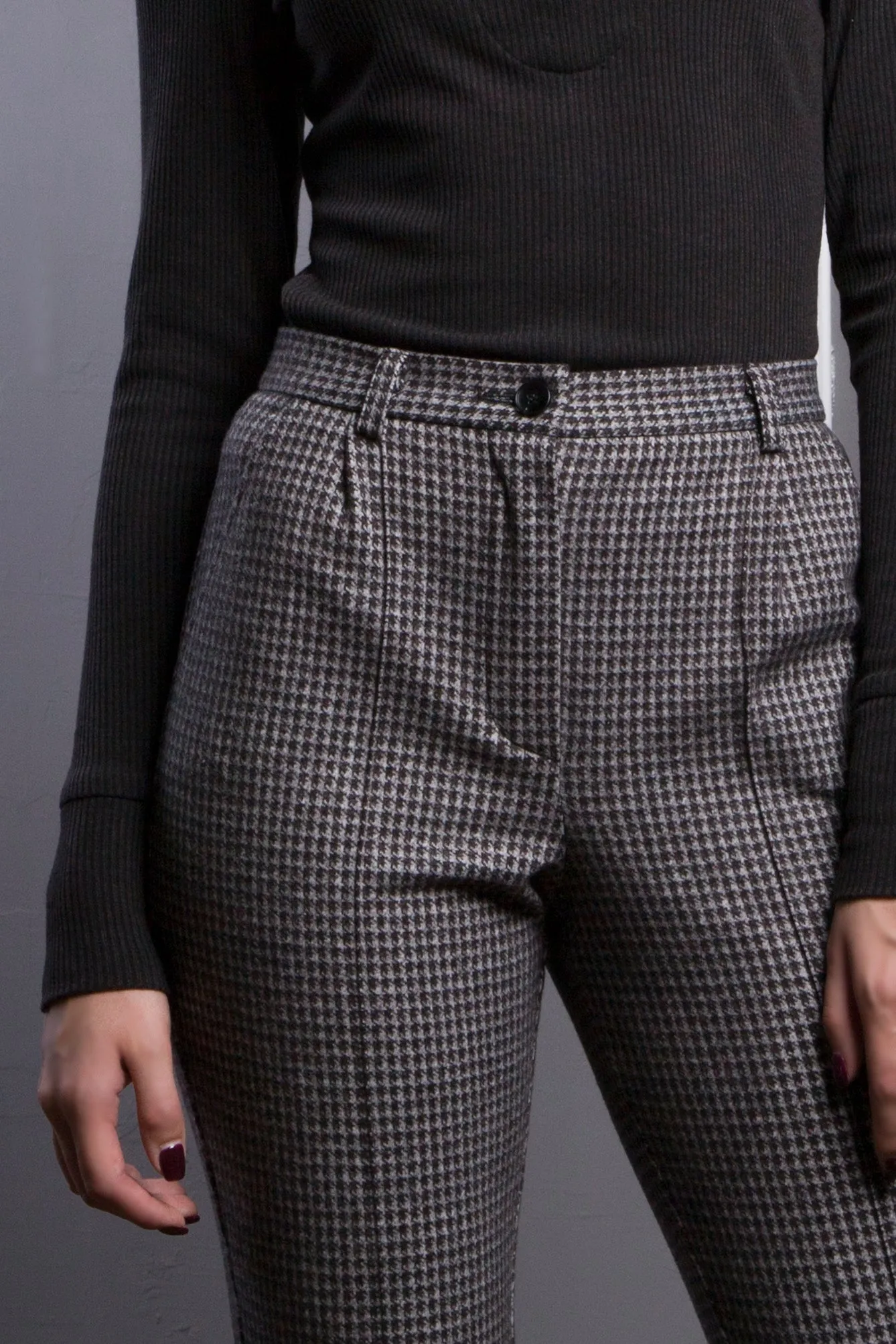 Jersey pencil pants