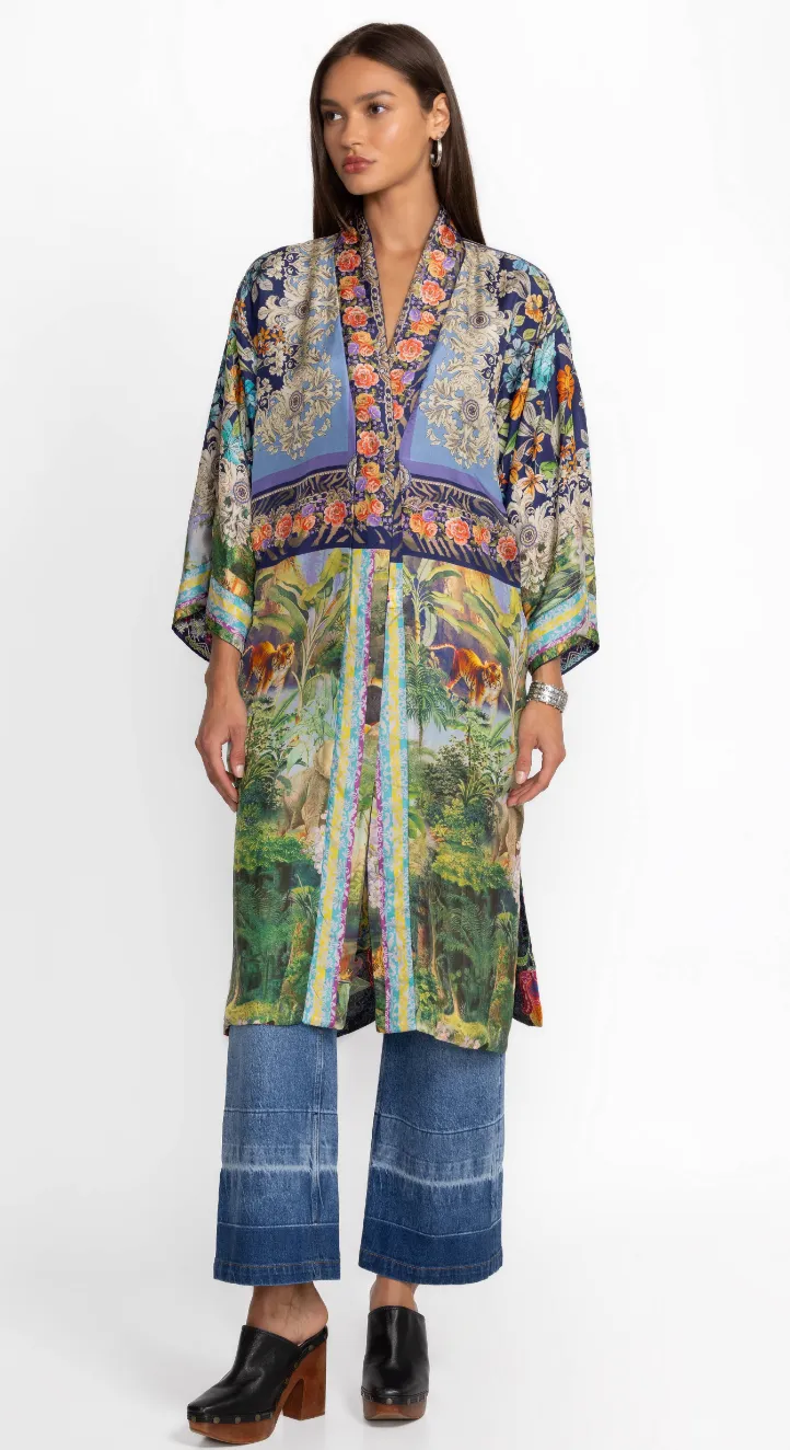 Johnny Was Eliza vendbar kimono