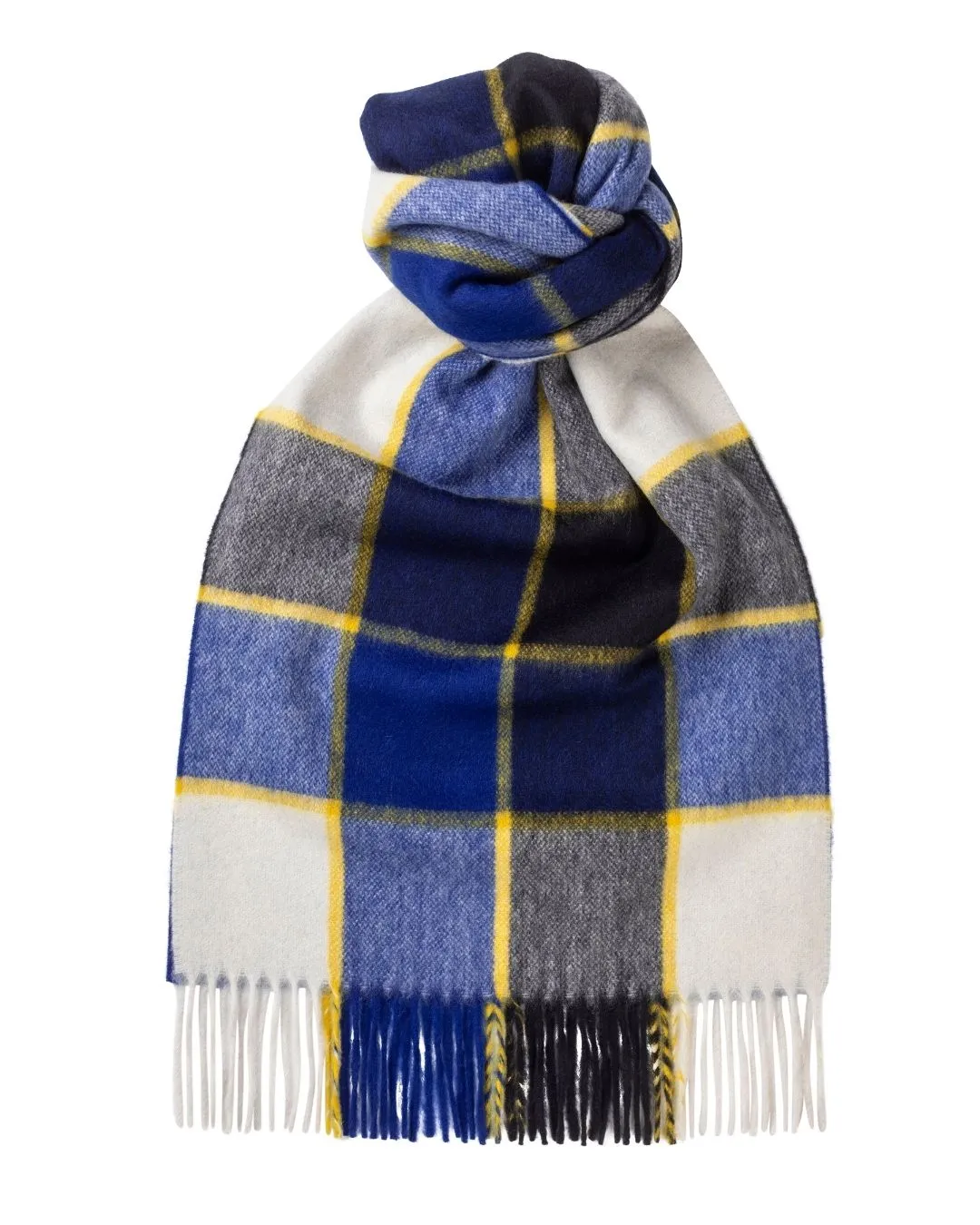Joshua Ellis - Modern Tartan & Plaid Cashmere Scarf Killburn