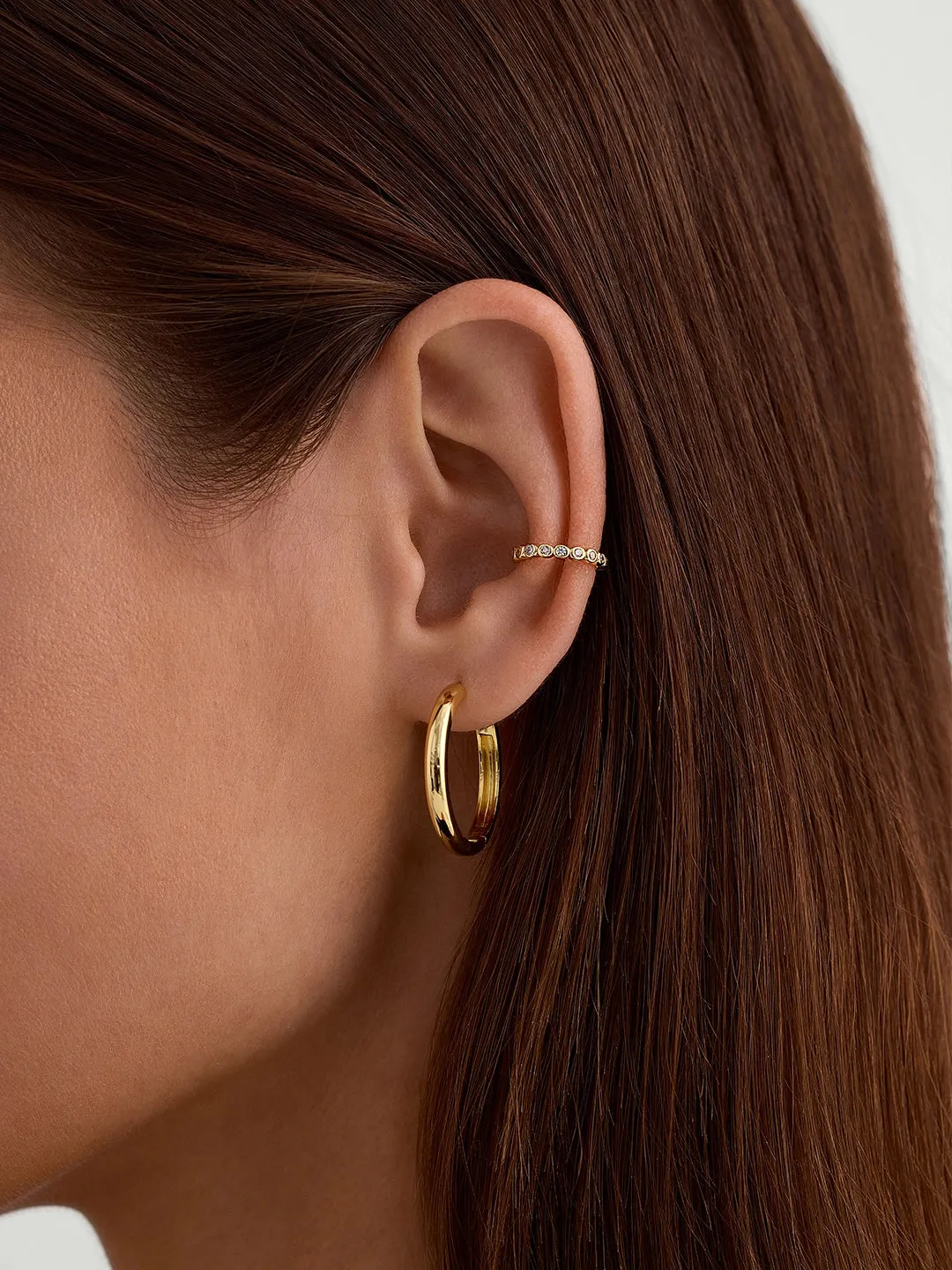 Large Bold Hoops