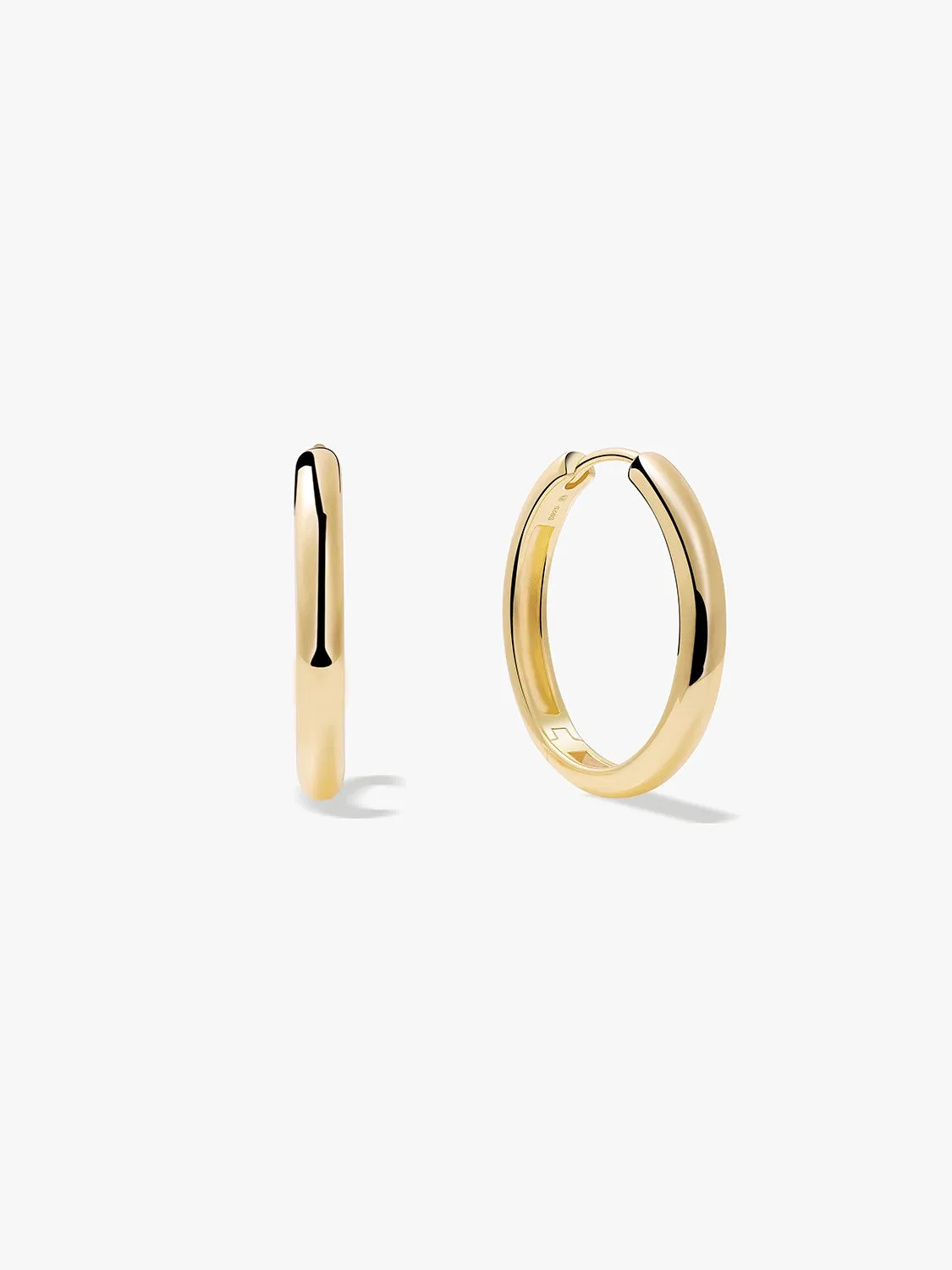 Large Bold Hoops