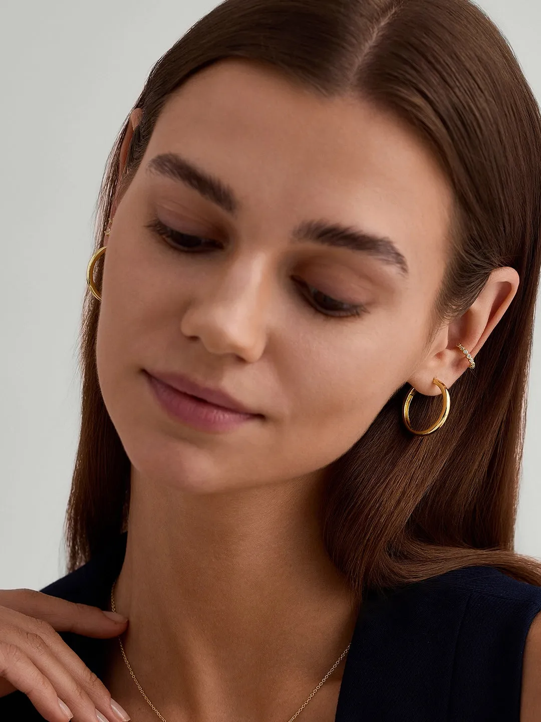 Large Bold Hoops