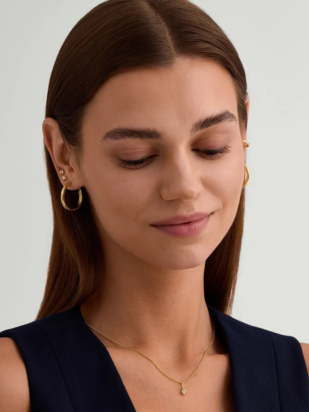 Large Bold Hoops
